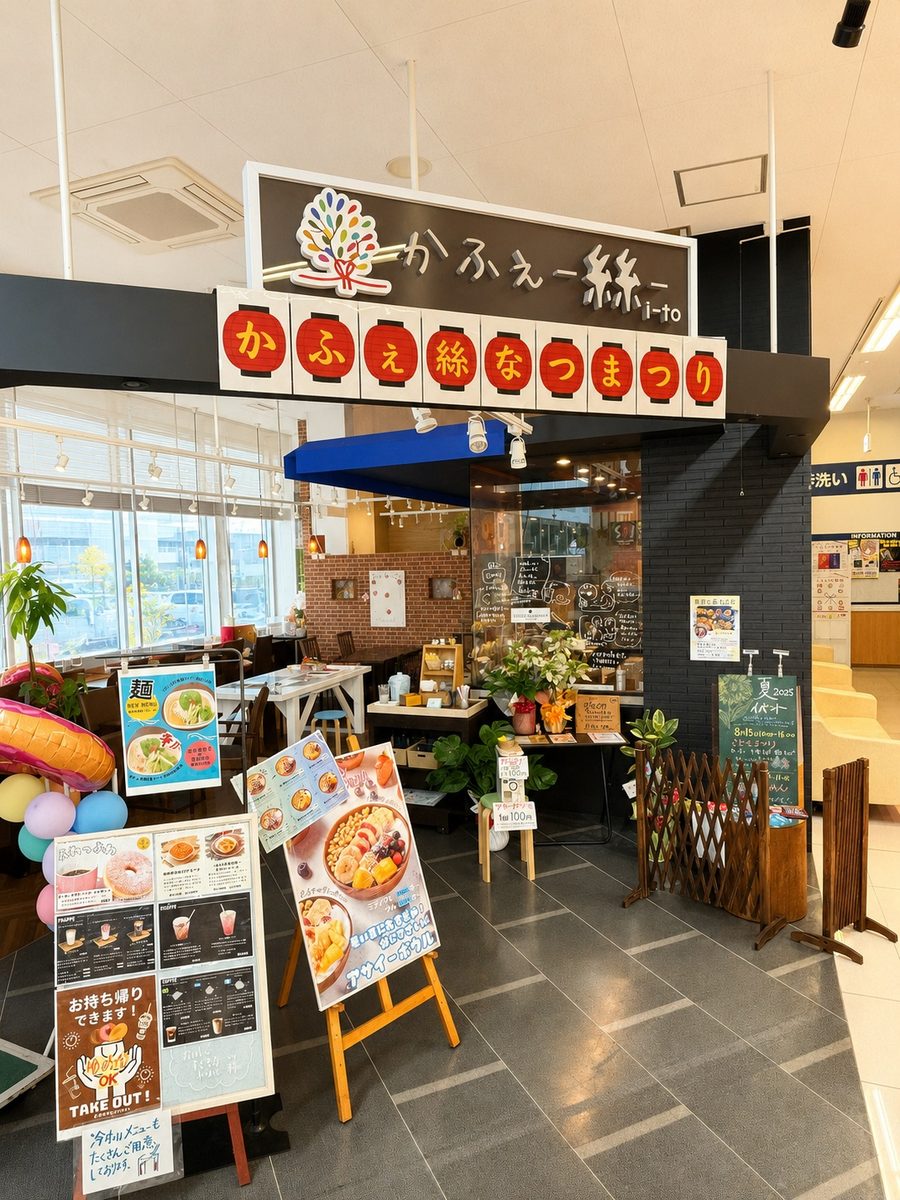 かふぇ絲 店舗入口
